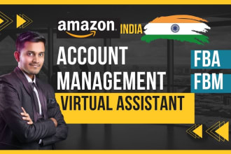 manage your amazon account, virtual assistant,amazon india account manager,US,UK