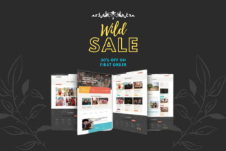 design a non profit website for non profit charity, ngo donation organization
