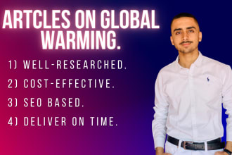 write essays on global warming