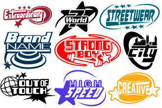 do custom y2k streetwear logo that is great for your name or brand