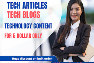 be your tech articles, and technology content writer for tech blogs