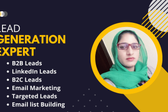 do email list building, b2b data enrichment service