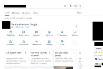 add and verify your business to google maps and search