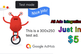 integrate admob or other ads in your android app