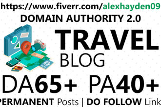 submit guest post in travel blog da 65 plus