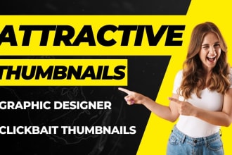 be your thumbnail designer for your youtube channel