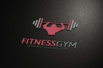 design 2 killer gym, fitness, health and sports logo