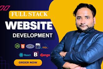 build or rebuild your website as a full stack developer