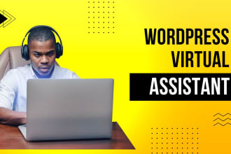 be your wordpress website virtual assistant