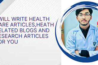 write health articles,health blogs as a pharmacist
