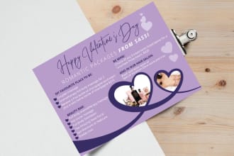 design eye catching business flyer brochures