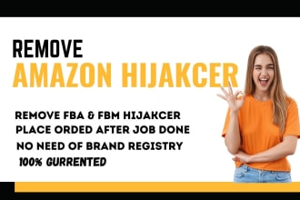 remove amazon hijacker seller form your product listing in 1 day