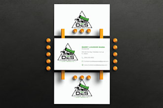 junk removal,pressure washing business card