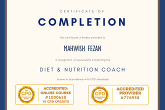 be your nutrition coach and make customise diet plan