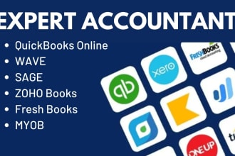provide top notch bookkeeping in quickbooks online, wave, xero