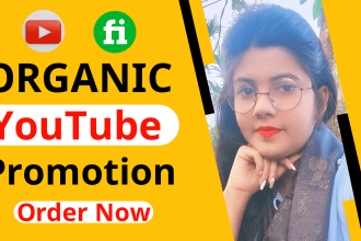 manage and promote the youtube channel