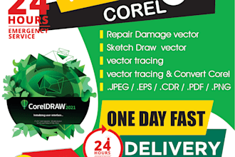 vector tracing and convert your logo or sketch to vector
