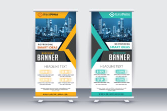 design roll up banner, retractable, pull up banner, x banner design