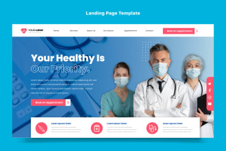 create website for healthcare, clinic, hospital, or doctor,