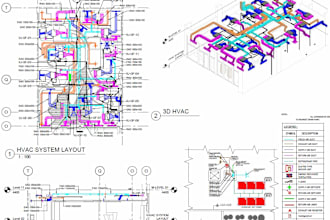 design plumbing hvac and ventilation layout for residential permit