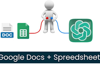 integrate chatgpt with google docs and sheets for automation