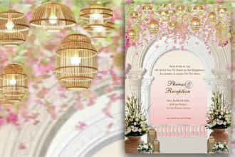 design digital wedding invitations and save the date