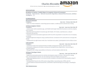 write a high quality resume
