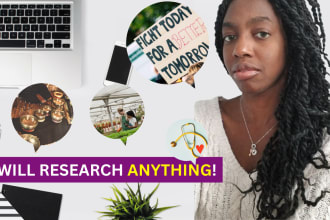 research anything and prepare a detailed and fact driven report