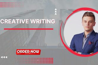 write creative articles, manuscript, blogs and content