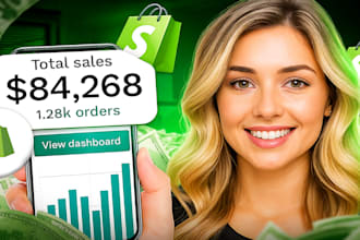 make automated dropshipping shopify website, shopify store