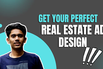 do a professional real estate ad design