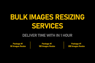 do bulk rename and resizing images in just 1 hour