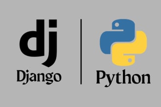 develop websites and web apps using react and django