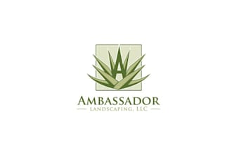 design an awesome ambassador landscaping llc logo