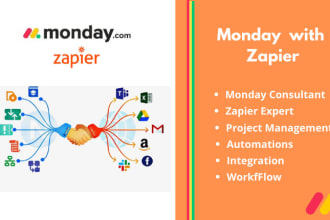 do monday com integration with zapier zap