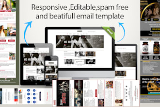 design mad mimi,emma,campaigner,mailigen email template