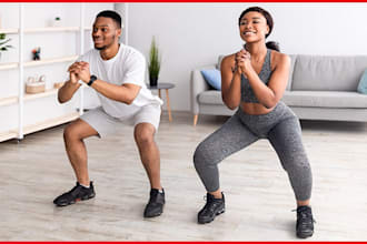 create fitness training lessons day by day