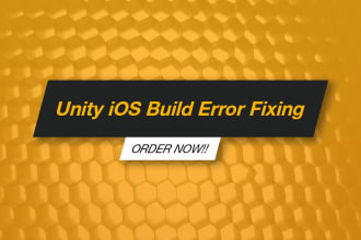 fix unity android and xcode builds errors