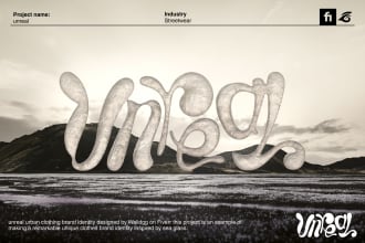 design an urban streetwear clothing brand identity