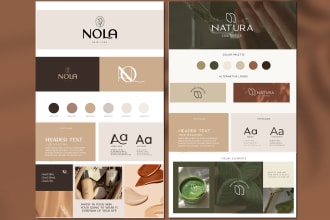 design a logo, social media kit, and branding