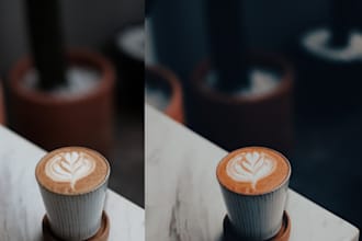 food photo editing color correction photoshop lightroom
