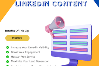write unlimited linkedin content, posts and articles