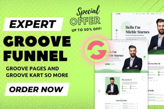 build groove funnels, groove pages, groovepages, groovekart, groove cm