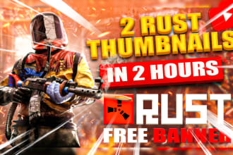 design rust thumbnail pro fast stunning designs in 2 hrs