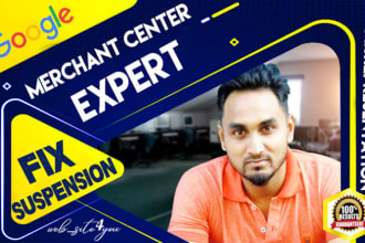 fix google merchant center suspension and misrepresentation