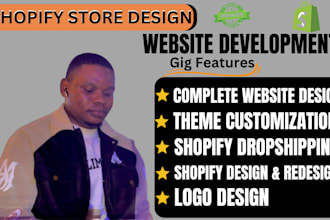 setup shopify dropshipping store shopify website design shopify redesign