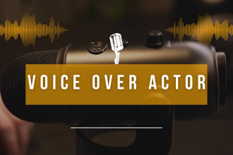 be your american female voice actor and voice over