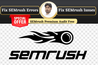 fix semrush audit report technical SEO errors and warnings of wordpress