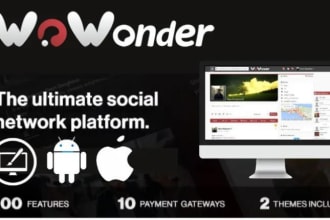 install, update, customize wowonder script