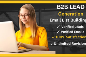 do b2b lead generation for any any industry